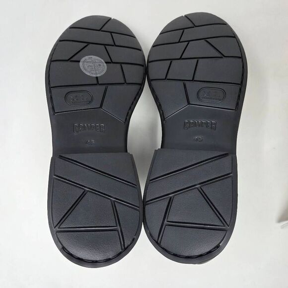 CAMPER TWINS TWS BLACK OLIVE BLUE LEATHER DERBY DUAL COLOR SHOES MENS 12 NEW - Picture 7 of 10